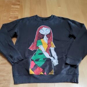 Disney S Tim Burton's The Nightmare Before Christmas Sally Gray Sweatshirt
